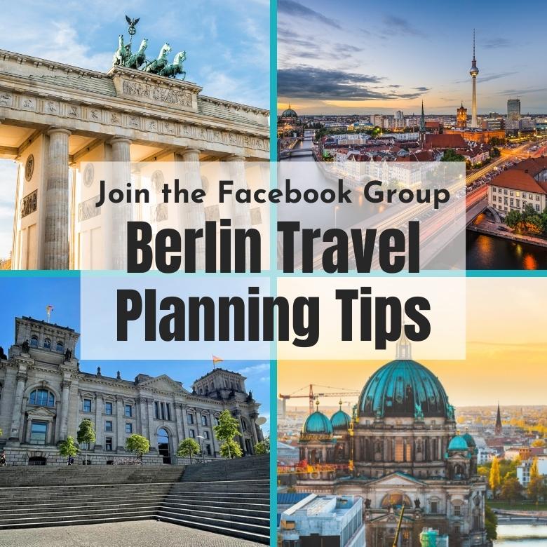 Join the Berlin Travel Tips FB group